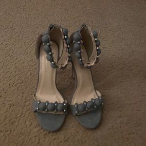 Grey heels